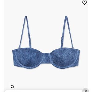 Balconette bikini top